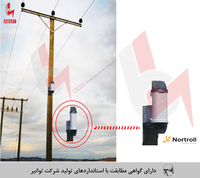 آشکارساز سه فاز مجهز به تجهیزات مخابراتی تحت شبکه مدل LTR400D
